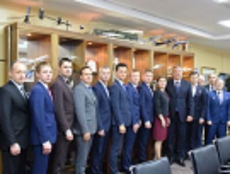 Встреча с отрядом космонавтов Роскосмоса