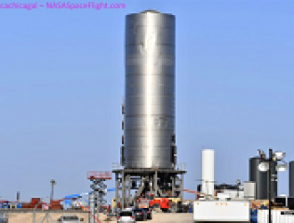 Прототип Starship SN5 готовят к первому прыжку