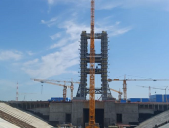 На Восточном собрано самое массивное сооружение старта