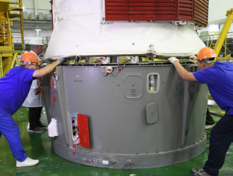 Корабль «Союз МС-23» состыкован с переходным отсеком