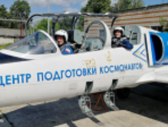 Летные тренировки космонавтов на самолетах Л-39