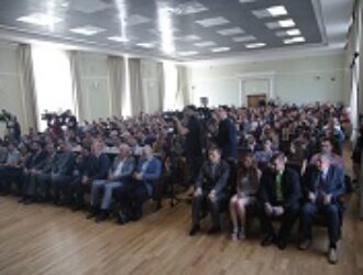 Встреча Дмитрия Рогозина с молодыми учеными и специалистами