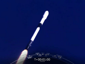 Компания SpaceX запустила ракету со спутниками Starlink