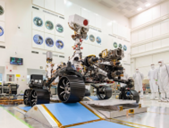 Американский марсоход «Марс-2020» прошел ходовые испытания