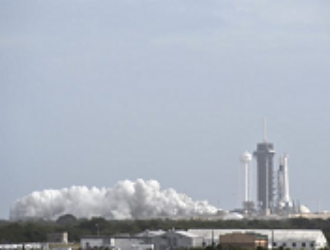 На мысе Канаверал прошли огневые испытания 1-й ступени РН Falcon-9
