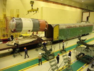 Ракета для запуска пилотируемого корабля к МКС весной 2023 года доставлена на Байконур