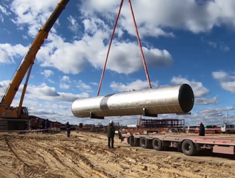 Начался монтаж оборудования на стартовом комплексе «Ангара»