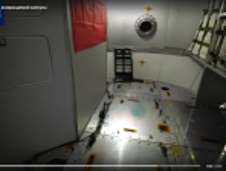 Возвращаемая капсула экспериментального пилотируемого космического корабля нового поколения Китая представлена публике