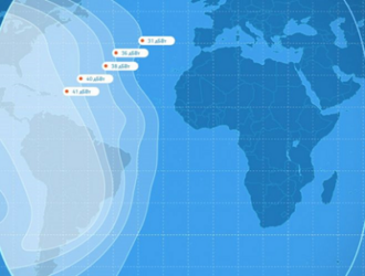 Спутник «Экспресс-АМ8» начал работу для телевидения Бразилии