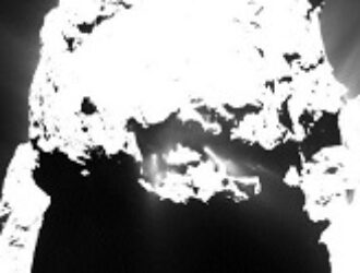 Rosetta сфотографировала закат на комете Чурюмова-Герасименко
