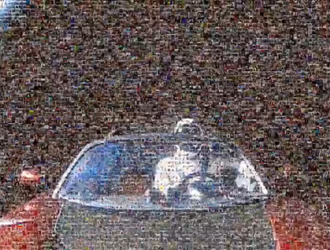 Необычная мозаика в космосе