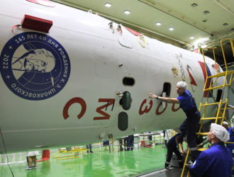 Авторский осмотр корабля «Союз МС-22»