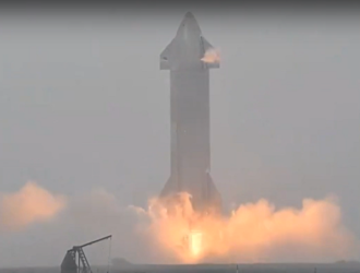 Состоялось огневое испытание Starship SN11