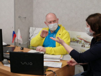 Подготовка Олега Артемьева к управлению оборудованием на модуле «Кибо»