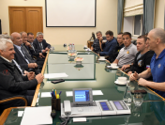 «Чаепитие» с экипажем корабля «Союз МС-16»