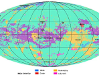 Планетологи составили первую полную карту поверхности Титана