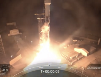 Ещё одна группа спутников системы Starlink запущена с мыса Канаверал