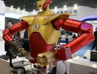 Китайцы представили робота для работы в космосе