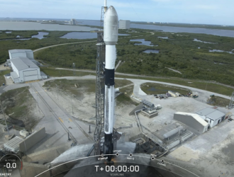 Очередной пуск РН Falcon-9 с мыса Канаверал