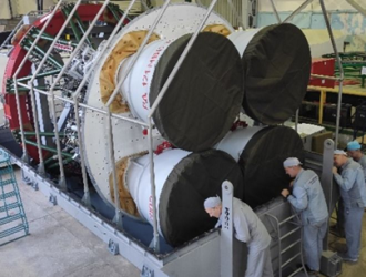 Энергомаш отправил двигатель РД-171МВ для сборки первой ступени ракеты «Союз-5»