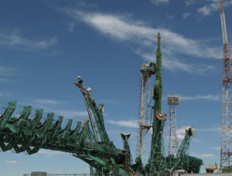 На Байконуре провели испытания установочного агрегата