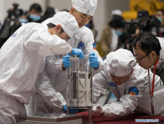 Китай обнародовал новые данные об образцах лунного грунта