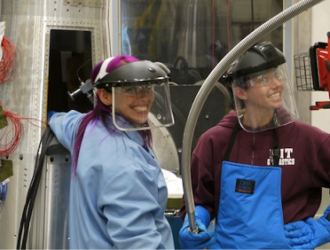 Пуск геофизической ракеты в США