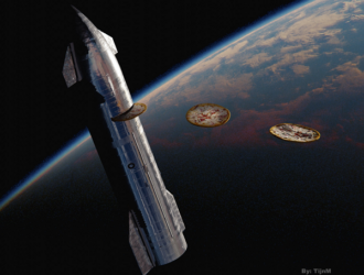 SpaceX будут запускать малые спутники на корабле Starship