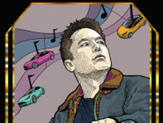 По мотивам твитов Илона Маска издадут книжку-раскраску