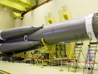 На Байконуре собран «пакет» ракеты «Союз-2.1б»