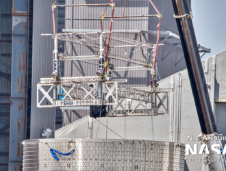 Систему развёртывания спутников Starlink установили внутрь прототипа Starship S25