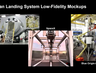 SpaceX представили концепцию лифта своего корабля Starship Lunar