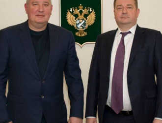 Дмитрий Рогозин встретился с руководителем Росимущества Вадимом Яковенко