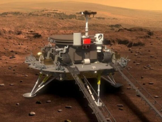 Марсоход «Чжужун» установил связь с зондом Mars Express