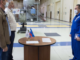 Командиры экипажей МКС-66 продолжают сдавать экзамены