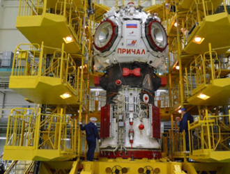 Корабль-модуль «Прогресс М-УМ» готовится к старту