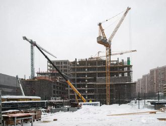 Путин побывал на строительстве Национального космического центра