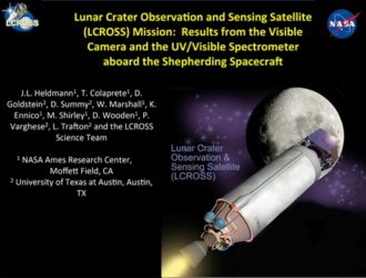 Lunar Crater Observation and Sensing Satellite (LCROSS) Mission: Results from the Visible Camera and the UV/Visible Spectrometer aboard the Shepherding Spacecraft