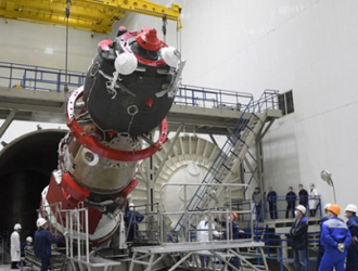 На Байконуре начались вакуумные испытания корабля «Союз МС-21»