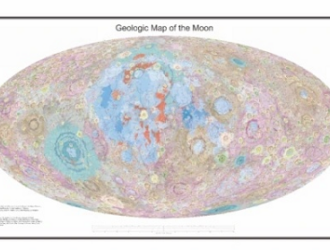 Команда китайских ученых со ставила первую в мире геологическую карту Луны