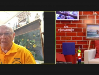 В Артеке прошла онлайн-встреча с Владимиром Джанибековым