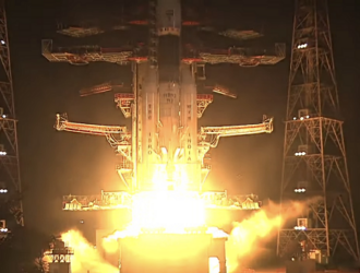 В Индии запущены 36 спутников OneWeb