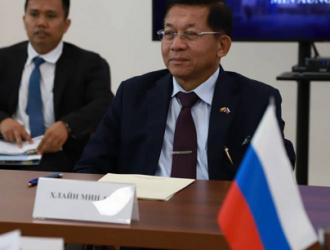 Борисов и министр науки Мьянмы обсудили совместные проекты по космосу