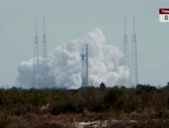 Проведено огневое испытание 1-й ступени РН Falcon-9 миссии CSG-2