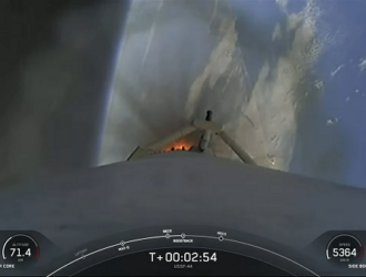 Тяжёлый Falcon стартовал с мыса Канаверал