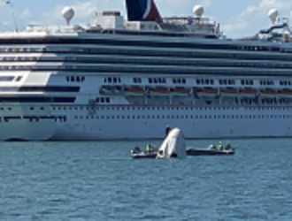 Корабль ‘Go Navigator’ провёл тесты с макетом корабля Crew Dragon