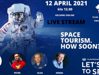 Главкосмос провел телемост с Хельсинки в ознаменование 60-летия полета Гагарина