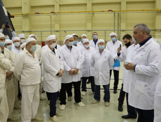 Дмитрий Рогозин посетил омский ПО «Полёт»