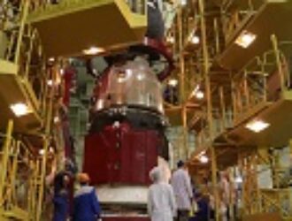 «Союз МС-14» состыкован с переходным отсеком