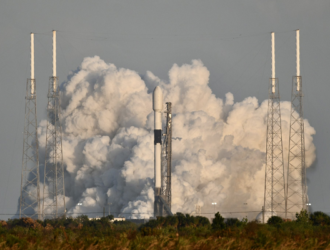 Проведено статическое огневое испытание 1-й ступени РН Falcon-9